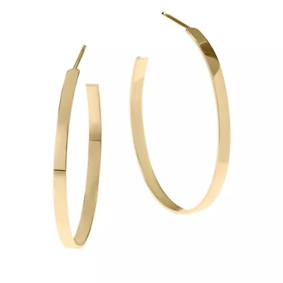 Urban Outfitters Large Hoop Stud Back Earrings - Picture 1 of 3